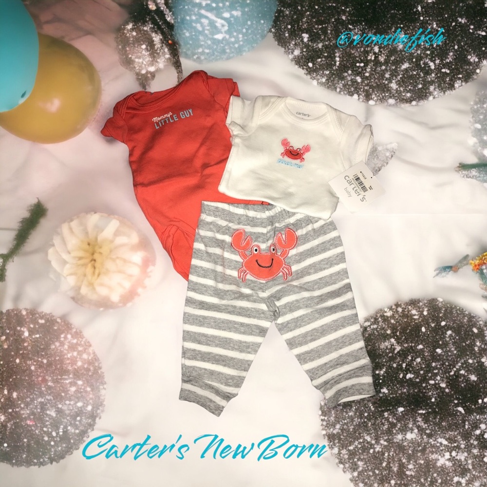 5 for $25. 👶🏻 New Born Carter’s